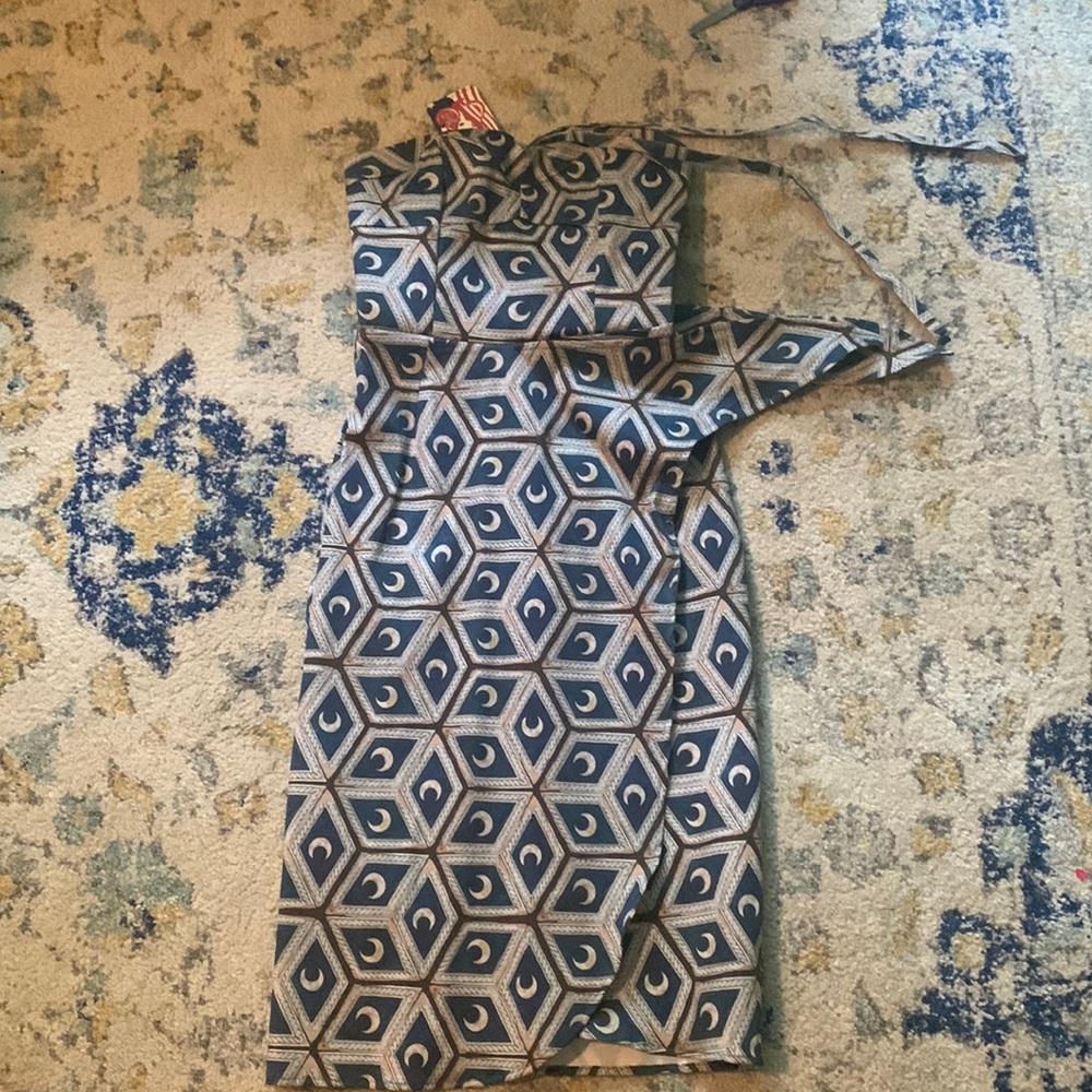 NWT Moon Tiles Sarong Style Dress
